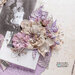 49 and Market - Vintage Artistry Lilac Collection - Ephemera Collage Stack