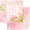 49 and Market - Vintage Artistry Blush Collection - 12 x 12 Double Sided Paper - Serene