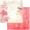 49 and Market - Vintage Artistry Blush Collection - 12 x 12 Double Sided Paper - Poised