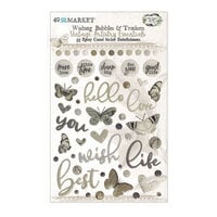 49 and Market - Vintage Artistry Essentials Collection - Wishing Bubbles and Trinkets