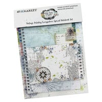 49 and Market - Vintage Artistry Everywhere Collection - Spiral Notebooks