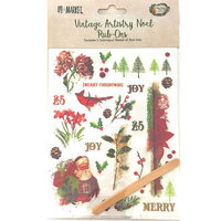 49 and Market - Christmas - Vintage Artistry Noel Collection - 6 x 8 Rub-On Transfers