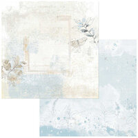 49 and Market - Vintage Artistry Serenity Collection - 12 x 12 Double Sided Paper - Tranquil