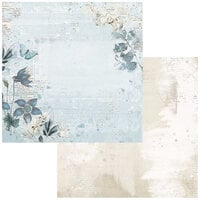 49 and Market - Vintage Artistry Serenity Collection - 12 x 12 Double Sided Paper - Calming