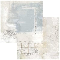 49 and Market - Vintage Artistry Serenity Collection - 12 x 12 Double Sided Paper - Subtleties