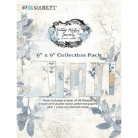 49 and Market - Vintage Artistry Serenity Collection - 6 x 8 Collection Pack