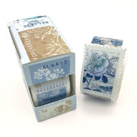 49 and Market - Vintage Artistry Serenity Collection - Washi Tape - Postage