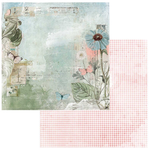 49 and Market - Vintage Artistry Tranquility Collection - 12 x 12 Double Sided Paper - Serene Moments