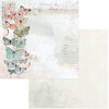 49 and Market - Vintage Artistry Tranquility Collection - 12 x 12 Double Sided Paper - Bravado