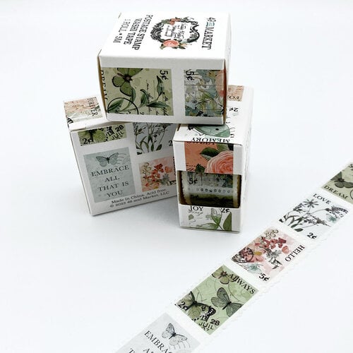 49 and Market - Vintage Artistry Tranquility Collection - Washi Tape - Postage