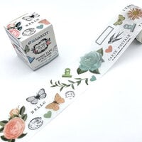 49 and Market - Vintage Artistry Tranquility Collection - Washi Tape - Stickers