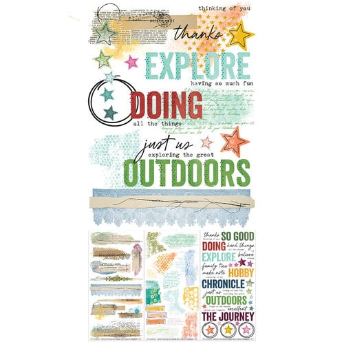 49 and Market - Vicki Boutin - Curiosities In Willow Grove Collection - Rub-On Transfers - Blendable
