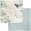 49 and Market - Vintage Artistry Moonlit Garden Collection - 12 x 12 Double Sided Paper - Reflections