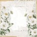 49 and Market - Vintage Artistry Moonlit Garden Collection - 12 x 12 Double Sided Paper - Calming