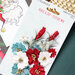 49 and Market - Vintage Artistry Peace and Joy Collection - Flower Embellishments - Festive Mix