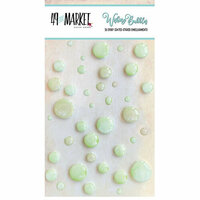 49 and Market - Wishing Bubbles - Epoxy Stickers - Limeade
