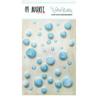49 and Market - Wishing Bubbles - Epoxy Stickers - Cotton Candy