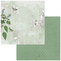 49 and Market - Color Swatch Willow Collection - 12 x 12 Double Sided Paper - 01