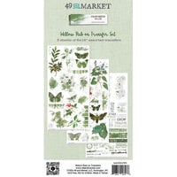 49 and Market - Color Swatch Willow Collection - Rub-on Transfer Set