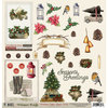 49 and Market - Winters Edge Collection - Christmas - 12 x 12 Double Sided Paper - Laser Cuts