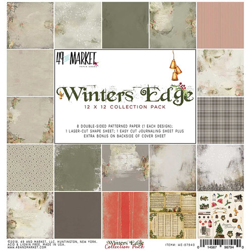 49 and Market - Winters Edge Collection - Christmas - 12 x 12 Collection Pack