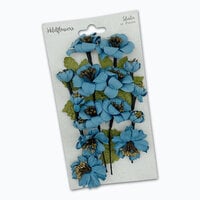49 and Market - Wild Flowers Collection - Flower Embellishments - Slate