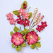 49 and Market - Flower Embellishments - Wildflowers - Scarlet