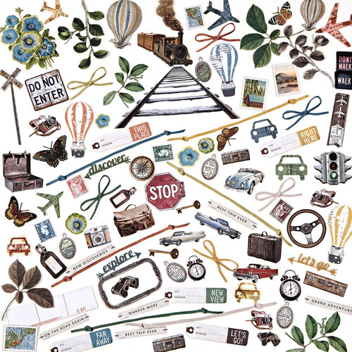 49 and Market - Wherever Collection - Laser Cut Elements 49 and Market - Wherever Collection - Laser Cut Elements