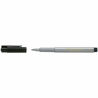 Faber-Castell - Mix and Match Collection - Pitt Artist Pens - Metallic - 251 - Silver
