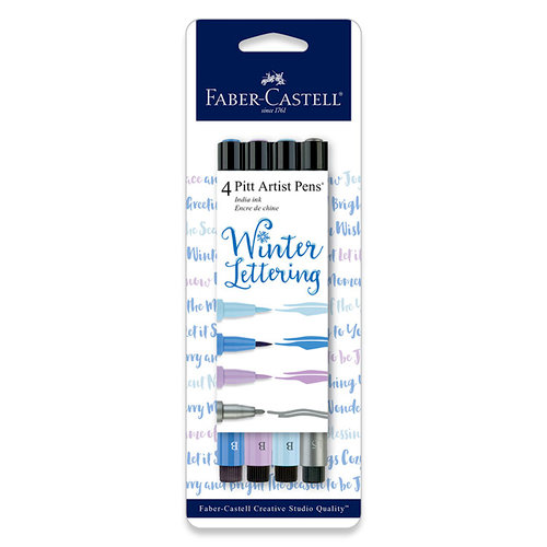 Faber-Castell - PITT Artist Pens - Lettering - Winter