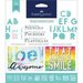 Faber-Castell - Mix and Match Collection - Mixed Media Stencils - Lettering