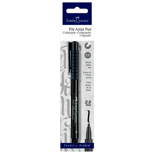 Faber-Castell - Pitt Artist Pen - Calligraphy - 199 - Black