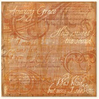 Flair Designs - Amazing Grace Collection - 12x12 Paper  - Amazing Grace