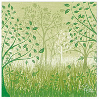 Flair Designs - Summer Daze Collection - 12 x 12 Paper - A Walk In The Park, BRAND NEW