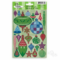 Flair Designs - Merry Little Christmas Collection - Cardstock Stickers - Ornament Exchange, CLEARANCE