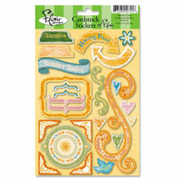 Flair Designs - Summer Daze Collection - Cardstock Stickers - Summer Daze, CLEARANCE