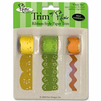 Flair Designs - Trim with Flair - Self Adhesive Paper Trim - Citrus Tree