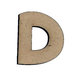 Foundations Decor - Wood Crafts - Wood Letters - D