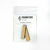 Foundations Decor - Wood Crafts - Wood Letters - I