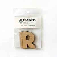 Foundations Decor - Wood Crafts - Wood Letters - R