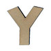 Foundations Decor - Wood Crafts - Wood Letters - Y
