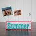Foundations Decor - Summer Collection - Wood Crafts - Word - Summer