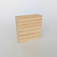 Foundations Decor - Wood Crafts - Block - 3 x 3