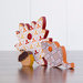 Foundations Decor - Thanksgiving Collection - Wood Crafts - Falling Leaves and Acorn
