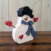 Foundations Decor - Winter Collection - Wood Crafts - Snowman with Arms