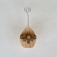 Foundations Decor - Wood Crafts - Place Card Holder - Easter