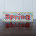 Foundations Decor - Spring Collection - Wood Crafts - Word - Spring