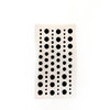 Foundations Decor - Enamel Dots - Black