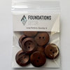 Foundations Decor - Buttons - Large - Brown