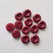 Foundations Decor - Buttons - Small - Red